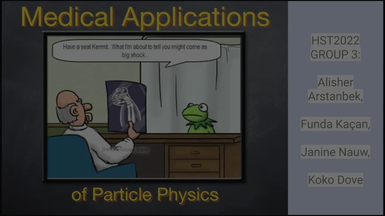 Study Group 3 // Medical Applications of Particle Physics - CERN Document Server