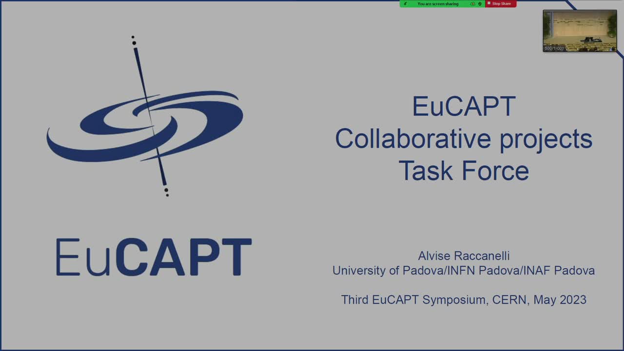 Collaborative Projects Task Force - CERN Document Server