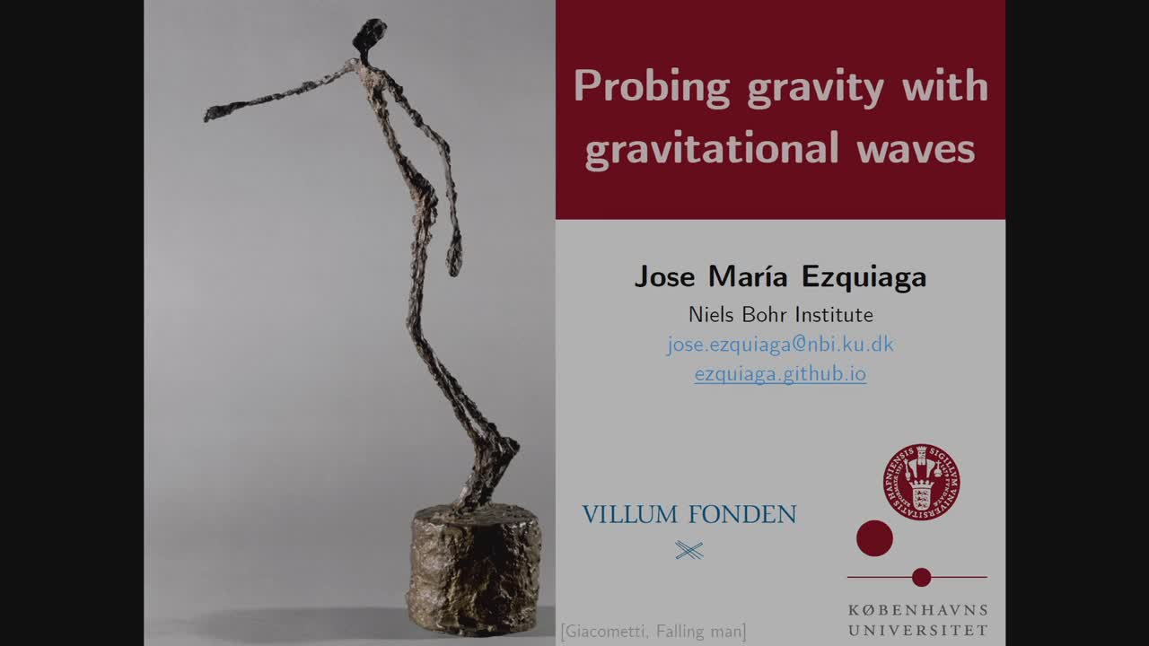 Probing gravity with gravitational waves - CERN Document Server
