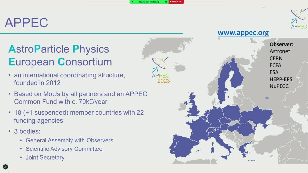 Appec Report from APPEC - CERN Document Server